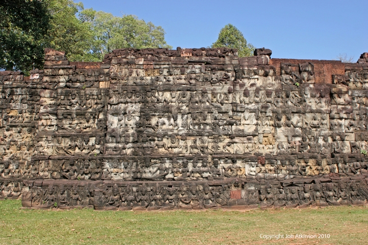 Elephant Wall, Bayon Temple
